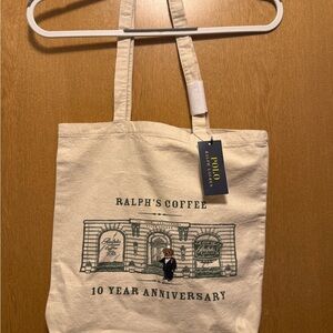 Ralph Lauren Ralph’s Coffee 10th Anniversary Tote